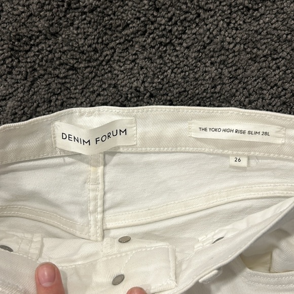 Denim Forum white skinny’s - Picture 2 of 2